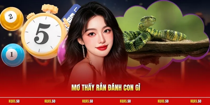 Mơ thấy rắn đánh con gì