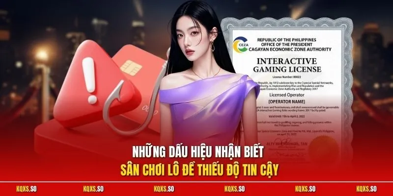 Những dấu hiệu nhận biết sân chơi lô đề thiếu độ tin cậy