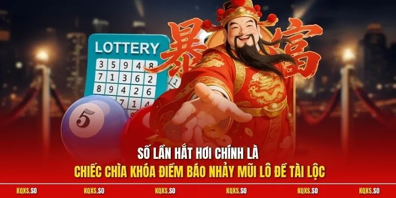 Số lần hắt hơi chính là chiếc chìa khóa điềm báo nhảy mũi lô đề tài lộc