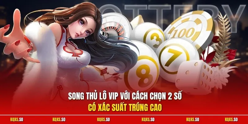 Song thủ lô VIP với cách chọn 2 số có xác suất trúng cao